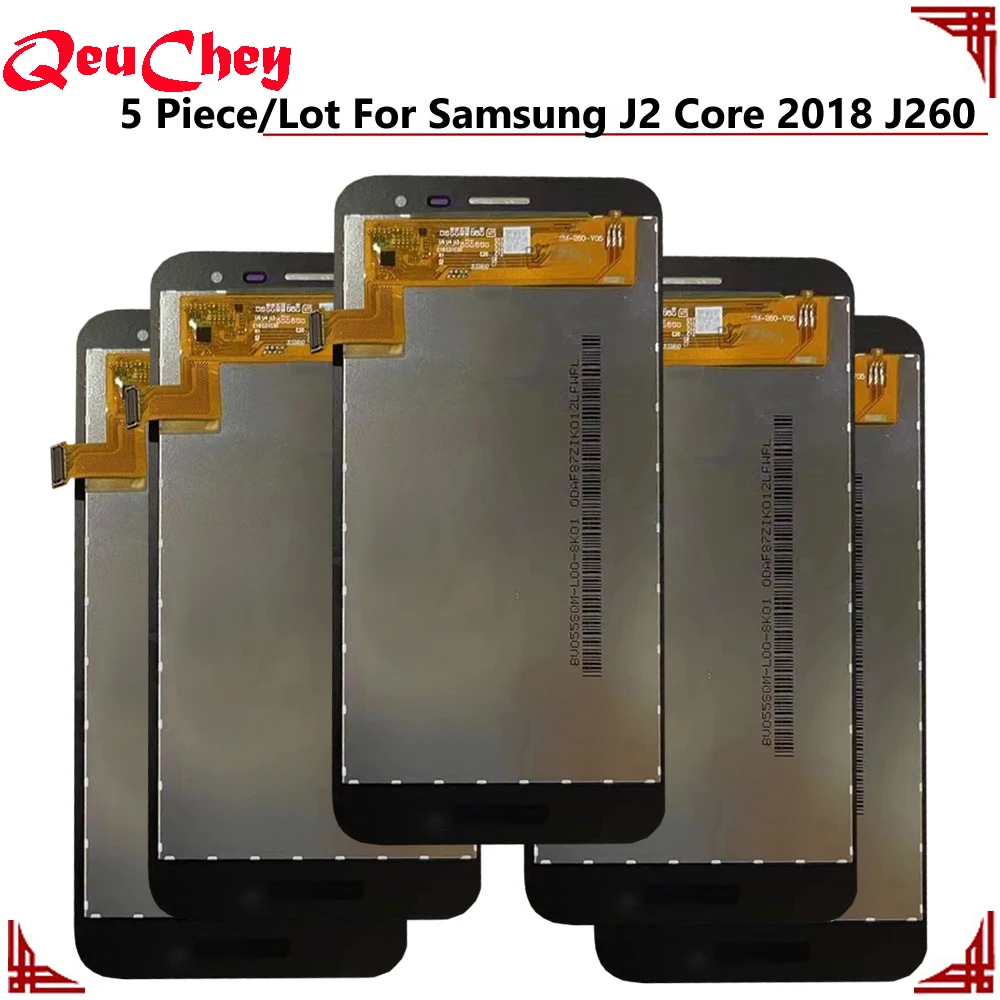 Оригинальный ЖК-дисплей 5 шт./лот для Samsung Galaxy J2 Core 2018 J260 J260M J260F J260G сенсорный экран