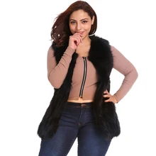 Большой размер жилет новая мода пальто из искусственного меха зимнее пальто женское пальто с поясом меховая женская меховая куртка меховой жилет для дам