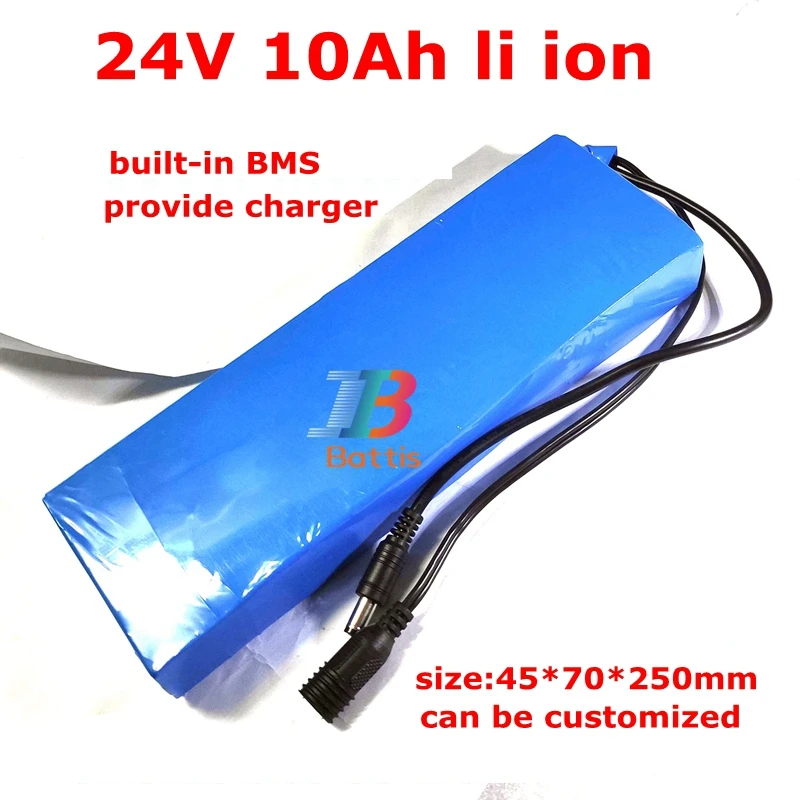 24v 10ah литиевая батарея пакета литий ионного аккумуляторная для зарядки Ноута и