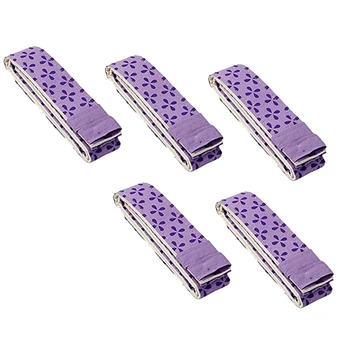 

5 Piece Bake Even Strip,Cake Pan Dampen Strips,Super Absorbent Thick Cotton,Cake Strips for Baking,Cake Pan Strips