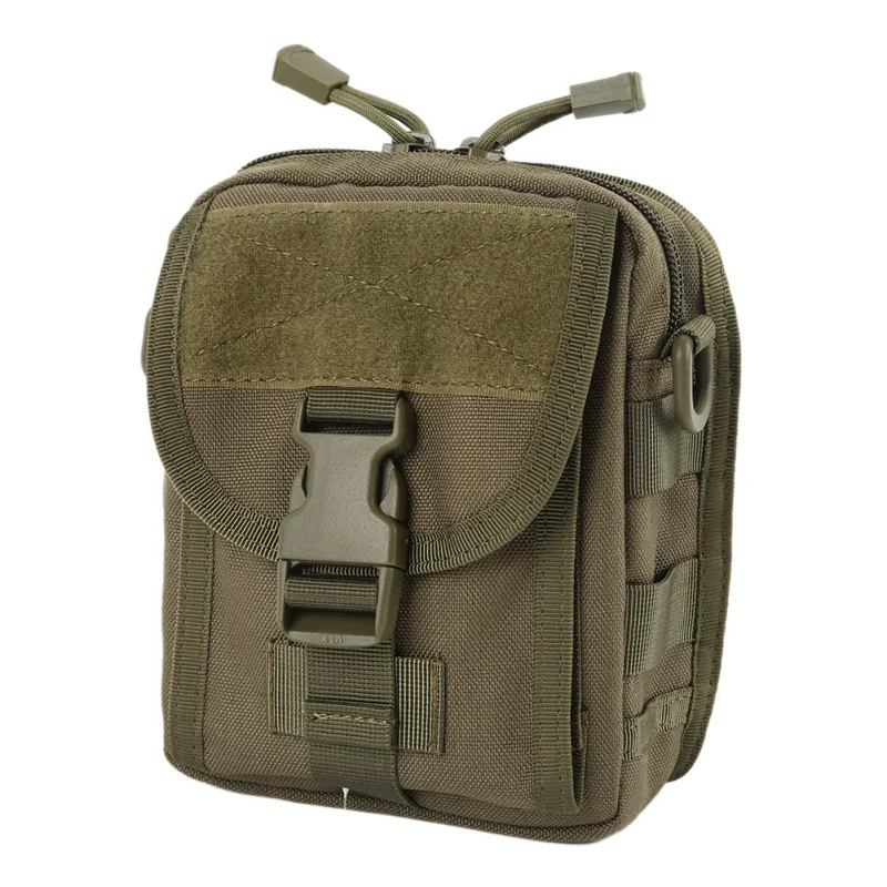 Водонепроницаемый тактический Molle 600D нейлоновая сумка для телефона поясная сумка Пешие прогулки Рыбалка Охота Военная Спортивная поясная Сумка для кемпинга сумка-мессенджер