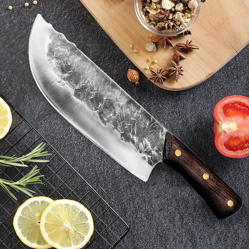 Butcher Knife, Handmade Stainless Steel Full Tang Cleaver
