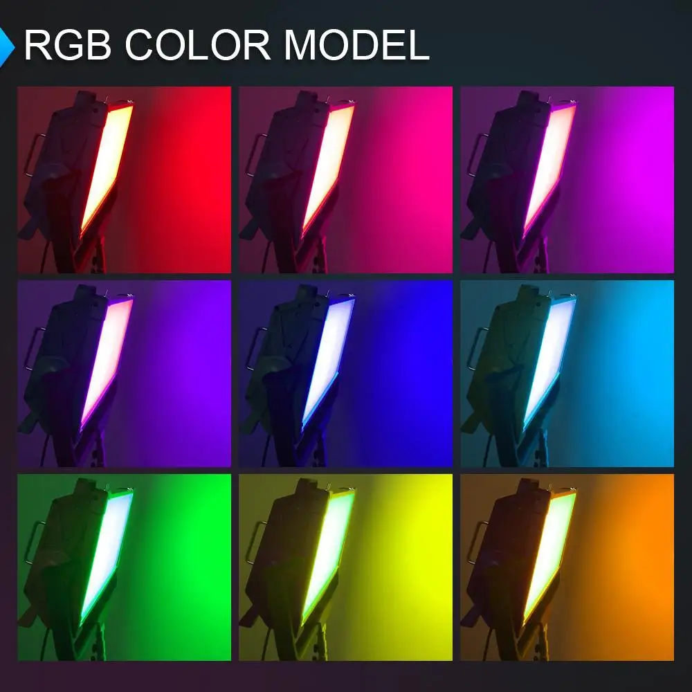 300 Вт RGB светодиодный светильник приложение и пульт дистанционного управления Yidoblo AI-3000C мягкий светодиодный светильник фотографии; непрерывный светильник набор для студийной видеосъемки