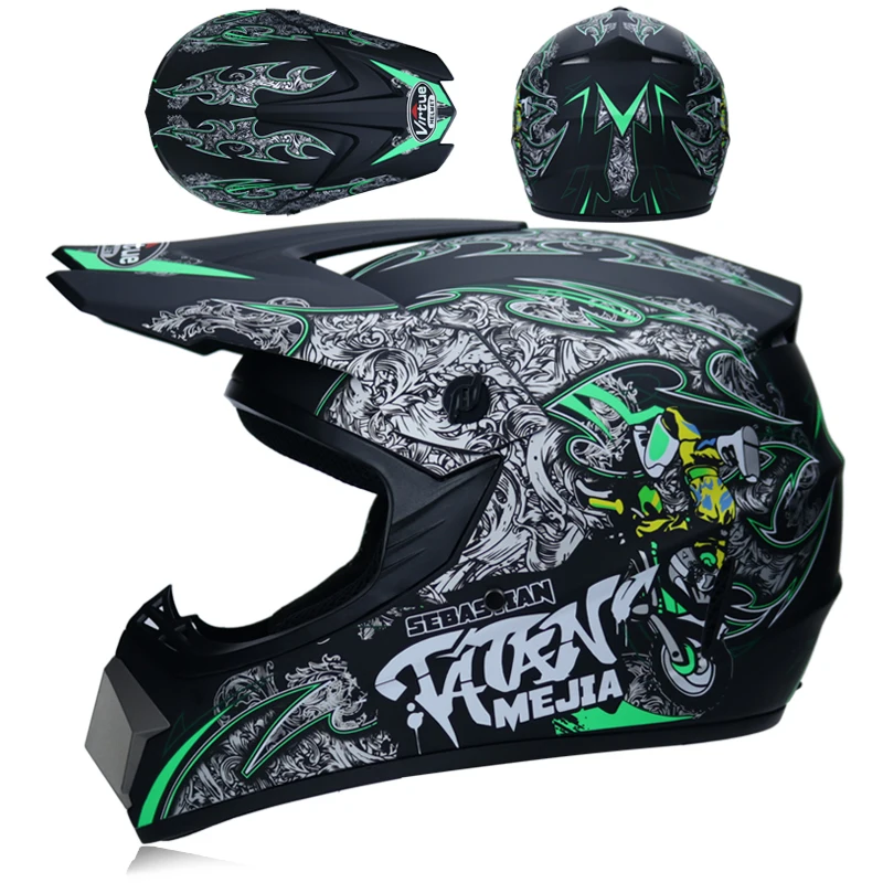MSUEFKD лучшее качество внедорожный шлем Байк мотокросса точка одобренный кросс-шлем Горные Шлем - Цвет: 9