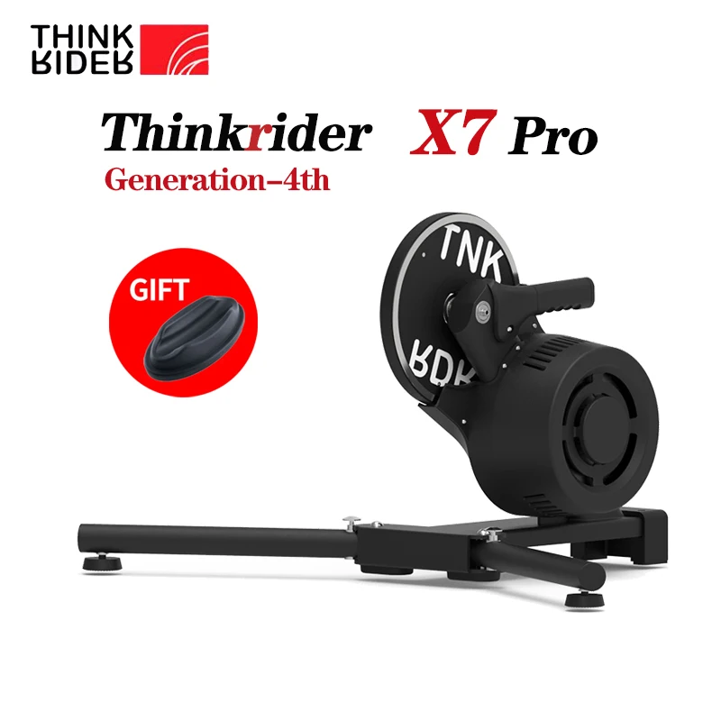 Thinkrider  x7プロスマートバイクトレーナースピードカーボンフレームエアロバイクサポート屋内サイクリング自転車ローラー家庭用トレーナーzwift