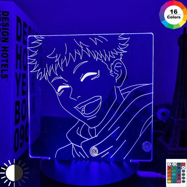 Anime Jujutsu Kaisen Led Night Light Yuji Itadori Lamp for Bedroom Decor  Birthday Gift Yuji Itadori Light Jujutsu Kaisen Gadget - AliExpress