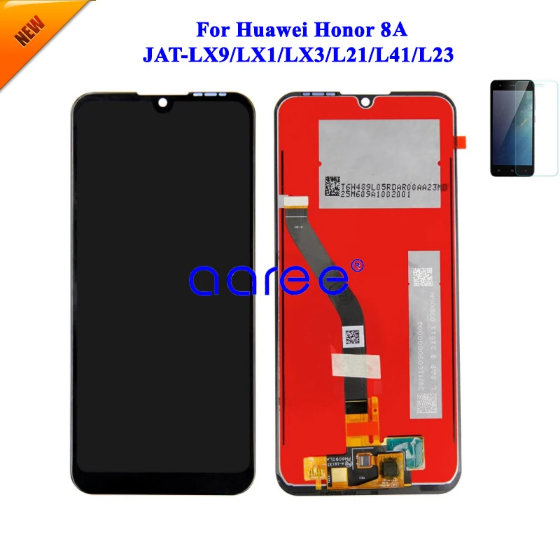 Testado Display LCD para Huawei Honor 8A, tela sensível ao toque