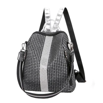 

Multifunction Women Backpacks Shoulder Bags Fashion Summer Backpack Leather Women Backpacks Light Lady Large Capacity School Bag