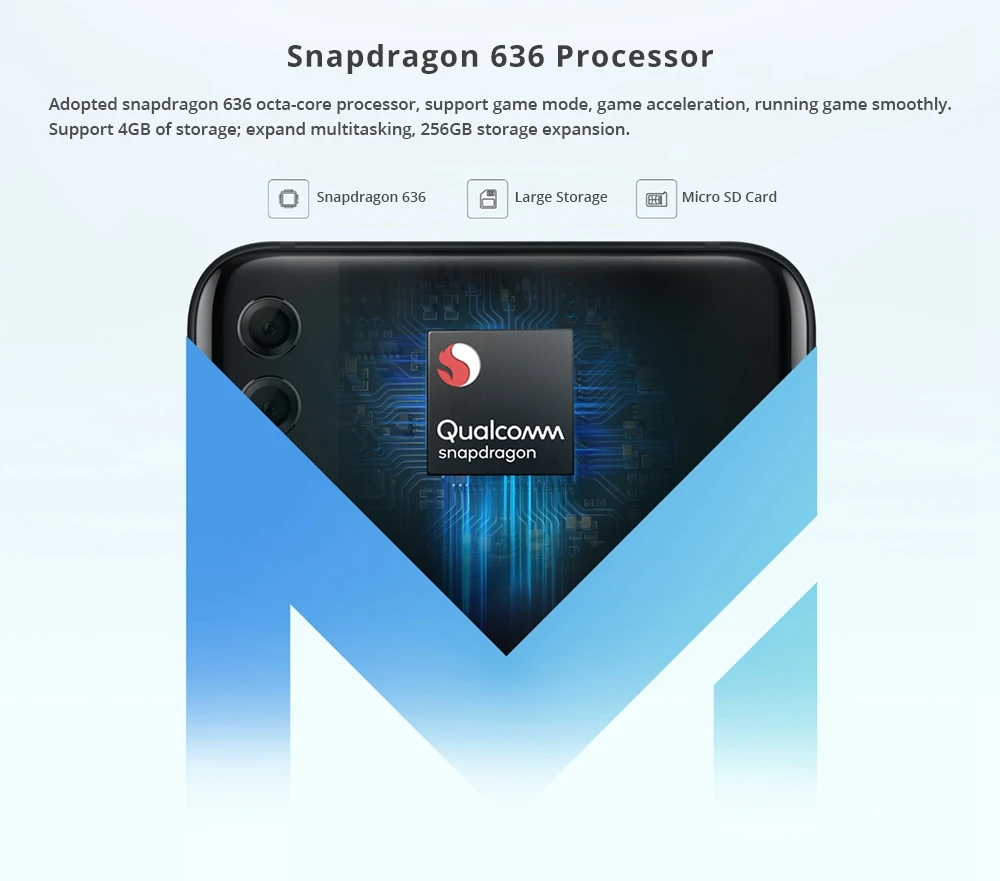 Honor 8X Max 7,12 дюймовый мобильный телефон 4900 мАч батарея Смартфон Android 8,1 16 МП камера Google Play несколько языков
