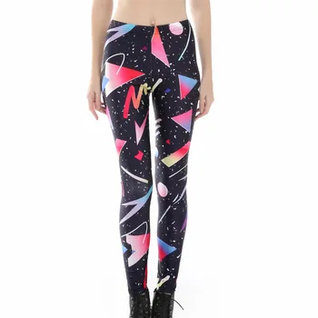 

Punk S Women Camouflage Army Green Stretch Leggings Pants Trouser Graffiti Slim For Women Gifts Wholesale 3 Color 1Pcs