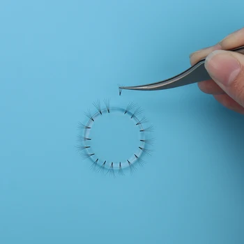 

3pcs Flexible Silicone Pink Glue Lash Stand Holder Pallet Lash Pad Grafted Lashes Eyelash Extension Makeup Tools