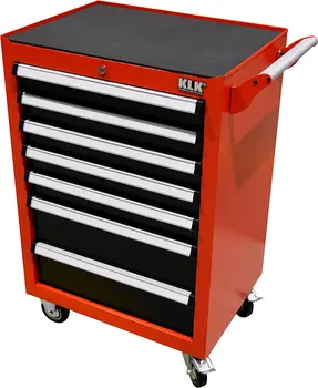 

LECTROS.COM Cart 7 drawer tool Cart tools professional workshop with wheels mounting
