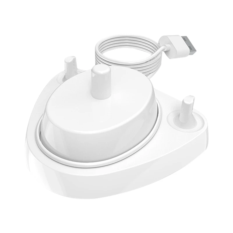 For Braun Oral B Toothbrush Replacement Charger Power Supply Inductive Charging Holder Model 3757 USB Cable White For Braun Oral B Toothbrush Replacement Charger Power Supply Inductive Charging Holder Model 3757 USB Cable White