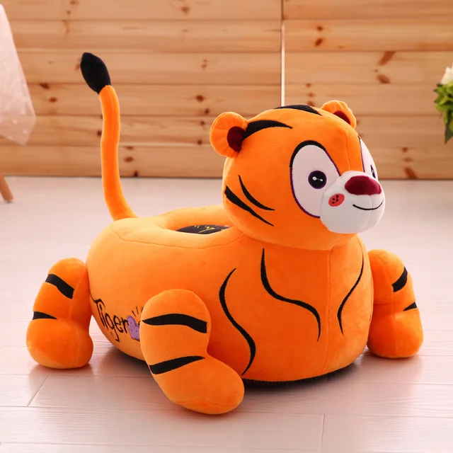 Dropshipping Bambini Simpatico Cartone Animato Bean Bag Divano Sedia Fodera Senza Riempimento Ragazzo Ragazza Bambino Bambini Soffice Divano Pavimento Sedile Divano Pigro - immagine 3