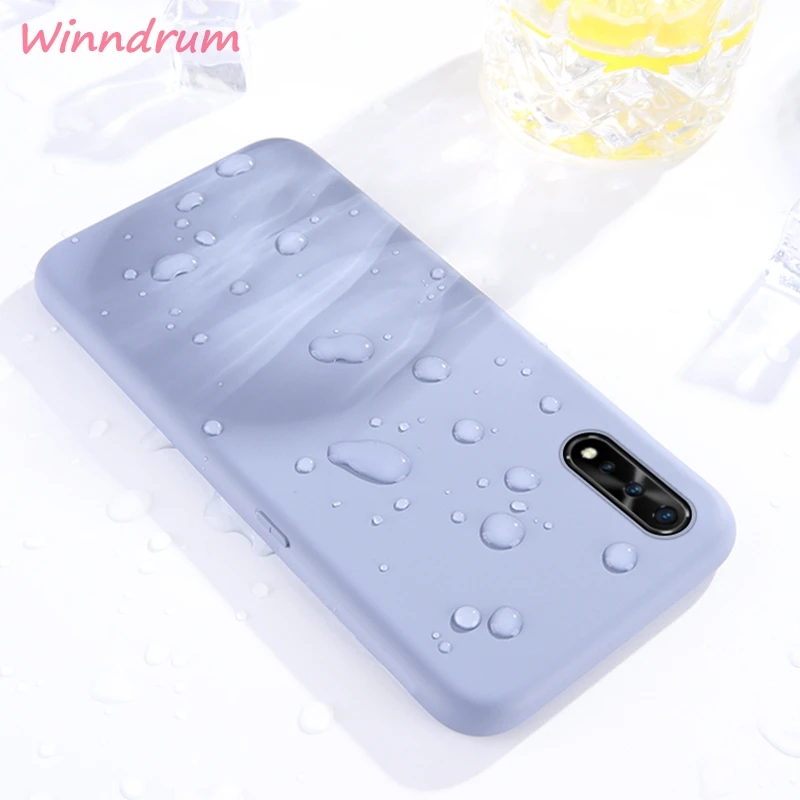 Силиконовый чехол для Samsung Galaxy A50 A70 A10 A30 A40 мягкий жидкий силиконовый ударопрочный