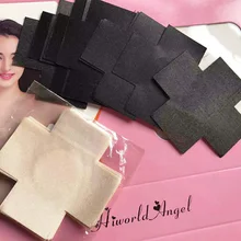 1 пара(2 шт.) наклейки для груди опыт Крест/X Одноразовые клеящиеся ткани для грудных лапок покрытие для сосков бюстгальтер