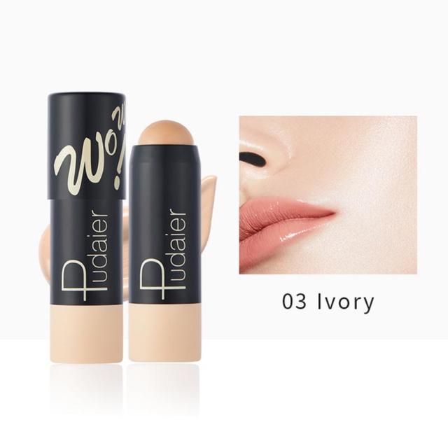 Foundation Concealer Stick Full Coverage Contour Face Makeup Lasting Foundation Base Hide Blemish Bronzer Cosmetic TSLM1