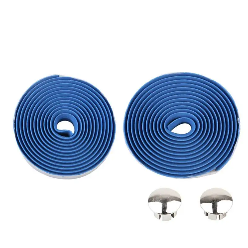 Bike handlebar tape sponge anti-slip & damping with bar end plug accessories