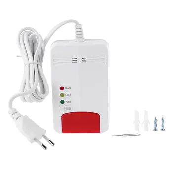

Wifi Gas Sensor Gas Leak Detector Alarm Tuya Voice Control Smart Life App Smart Home Securit EU Plug