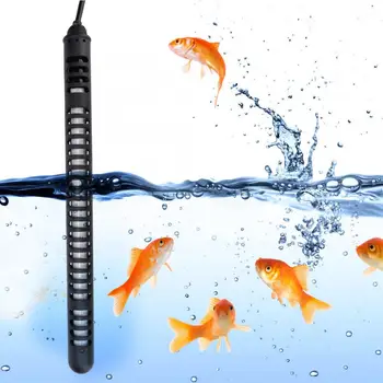 

PTC Quartz Tube Aquarium Glass Constant Temperature Protective Cover Heater Fish LED Double Display Heating Rod CN Plug 220V