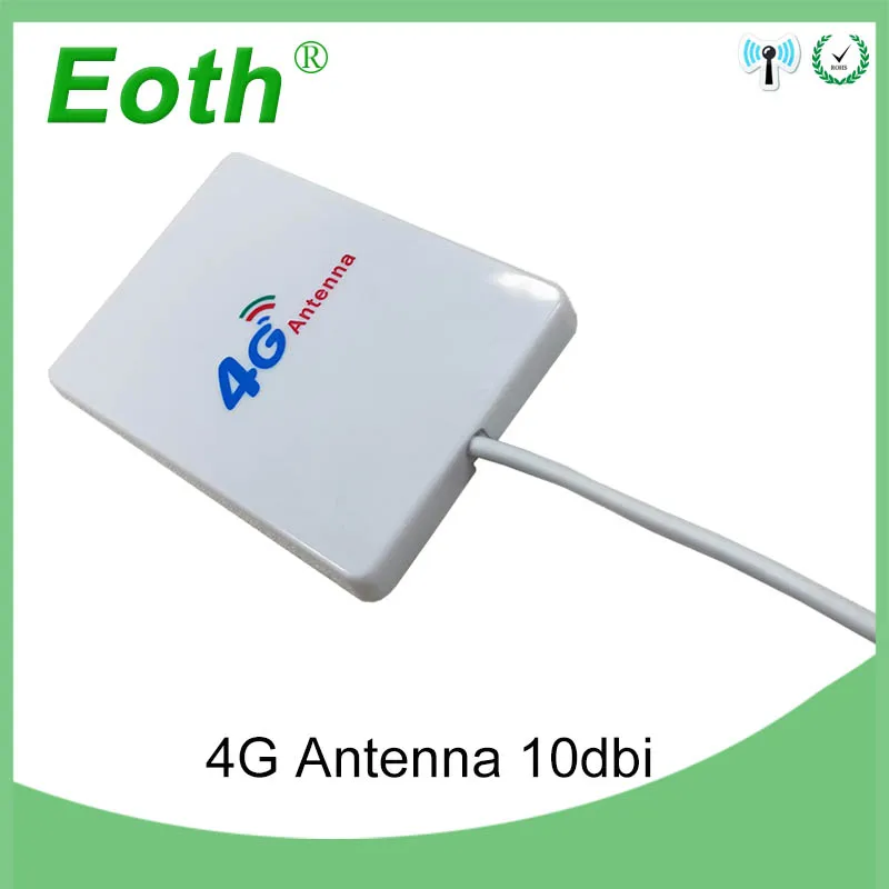 Антенна 3G/4G LTE CRC9 коннектор маршрутизатор 4G/LTE антенна 3G внешняя с кабелем 2 м для
