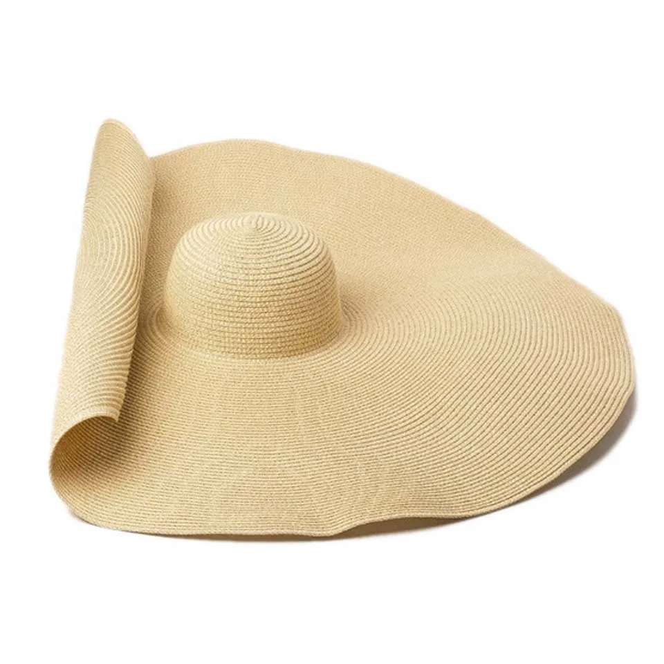 https://ae01.alicdn.com/kf/H2cf9618d329d4c378455d0e947161c52b/Fashion-30CM-Wide-Brim-Oversized-Beach-Hats-For-Women-80CM-Large-Straw-Hat-UV-Protection-Summer.jpg