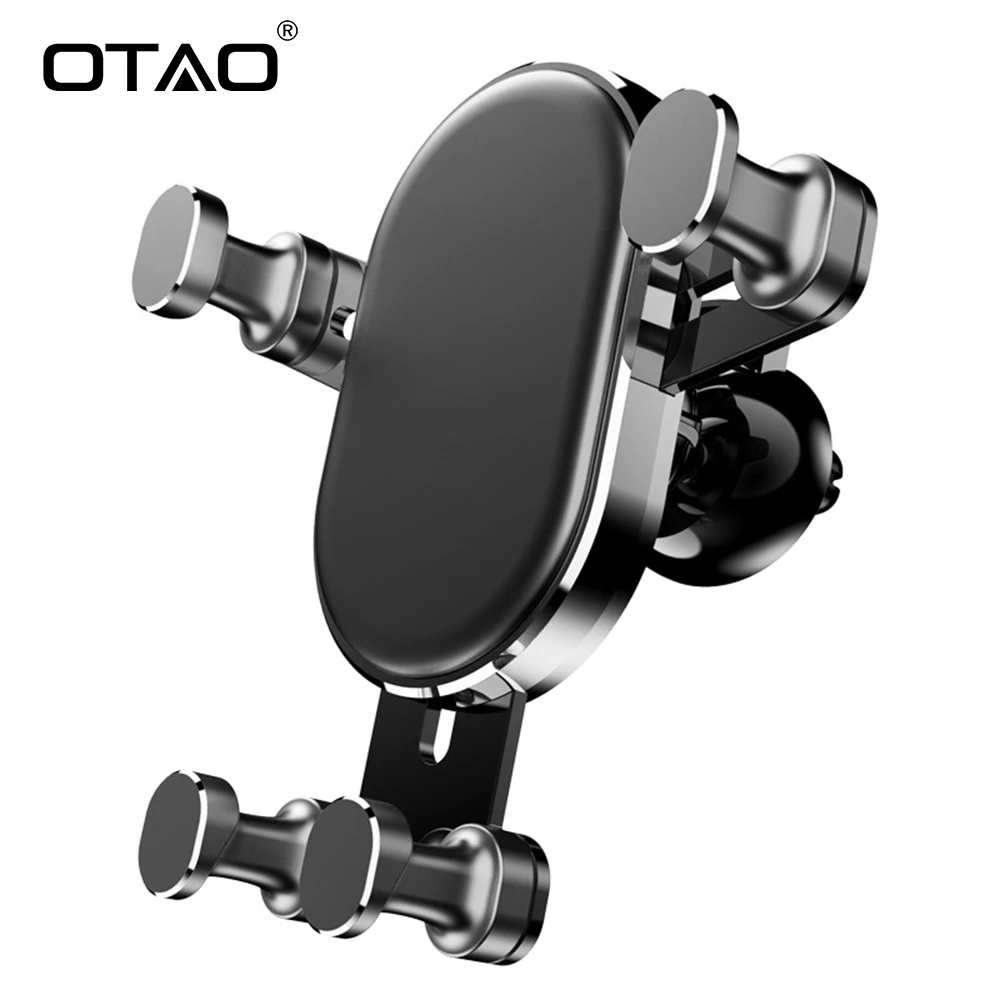 

OTAO Gravity Car Phone Holder Air Vent Mount Cell Smartphone Holder For Phone Universal Mobile For iPhone Smartphone Stand GPS