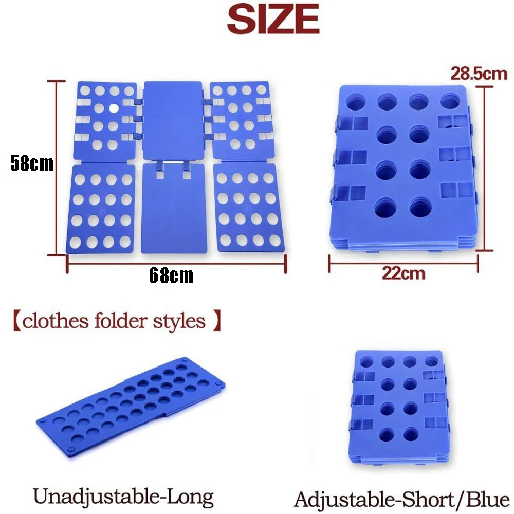 Magic Clothes Folder Adult Kids T Shirts Clothes Organizer Fold Save Time Quick Folding Board Holder