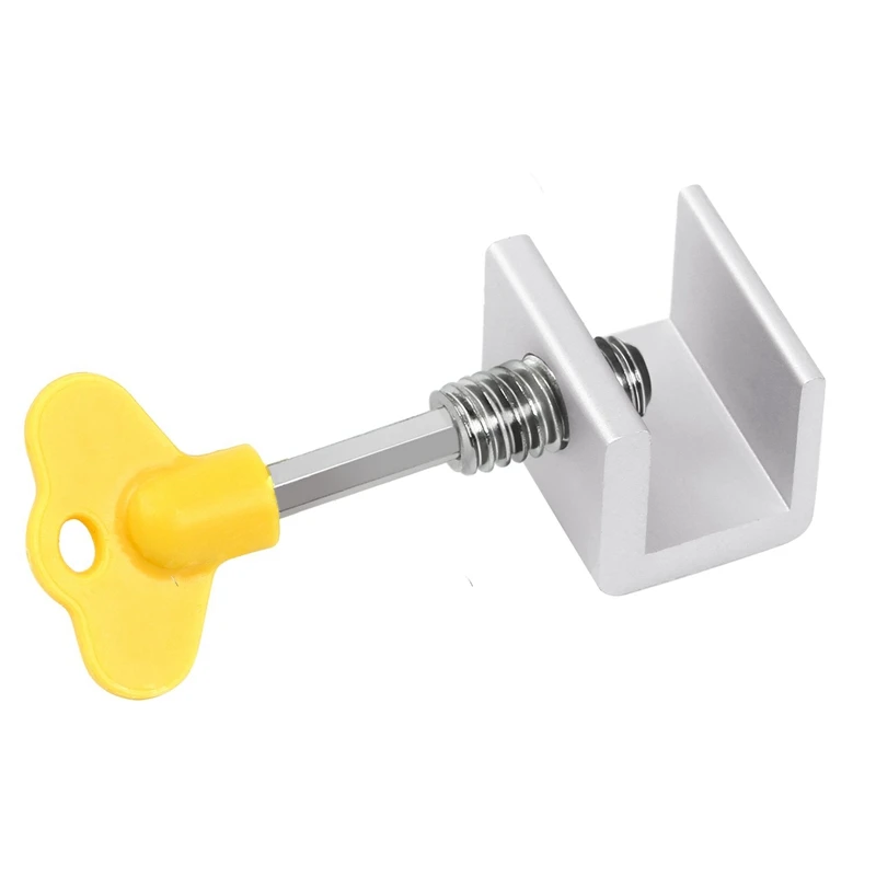 Fashion-8 Pack Adjustable Sliding Window Locks Stop Door Frame Security Locks