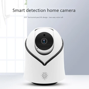 

HD Wireless Network Camera Smart Home WiFi Network Surveillance Camera Phone Monitor Eu Plug