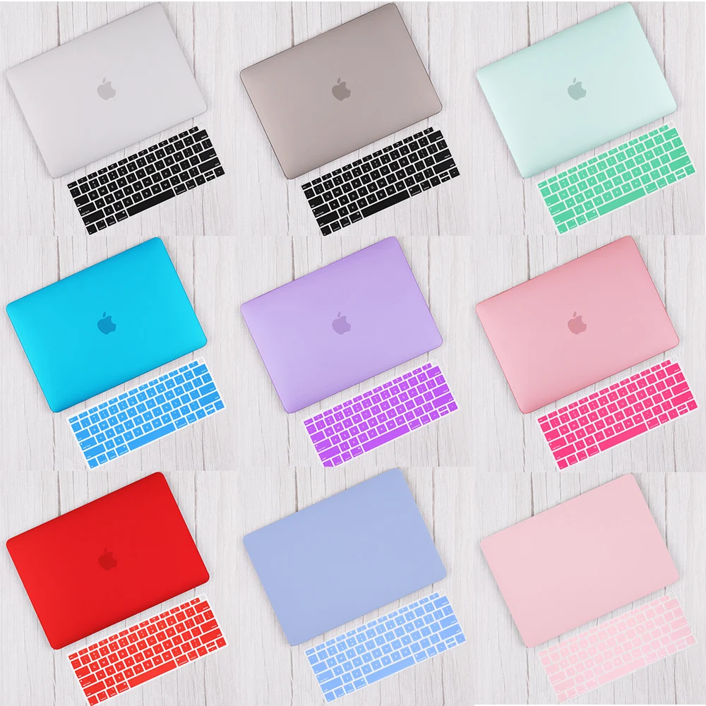  Redlai Matte & Crystal Hard Shell Case with Keyboard cover For 2019 Macbook Pro 16 TouchBar A2141 2