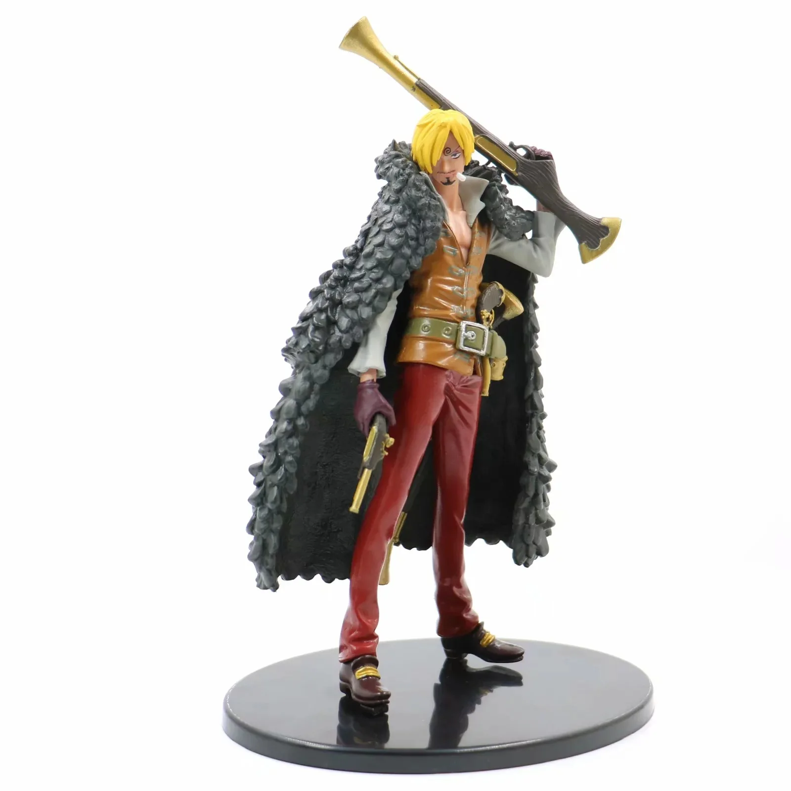 

Wolf One Piece Great Route Men Battle Suit Carry Gun Sanji Theater Version Assemblage Garage Kit