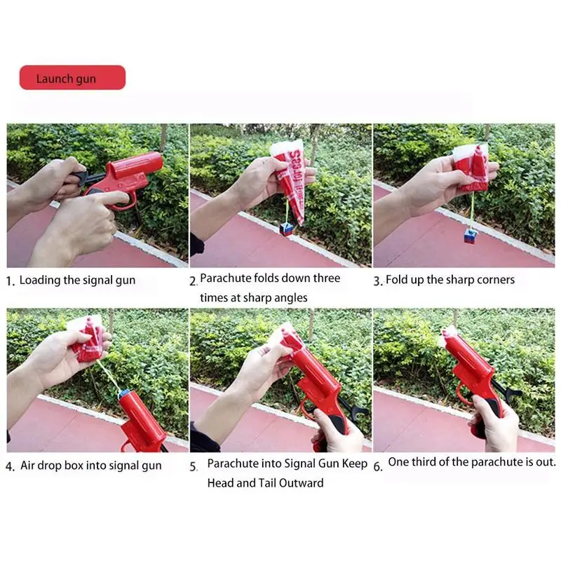 Eating Chicken Game Toy Rescue Signal Water Bomb Launching Parachute Parent-child Interactive Toy Gun Gift Toys