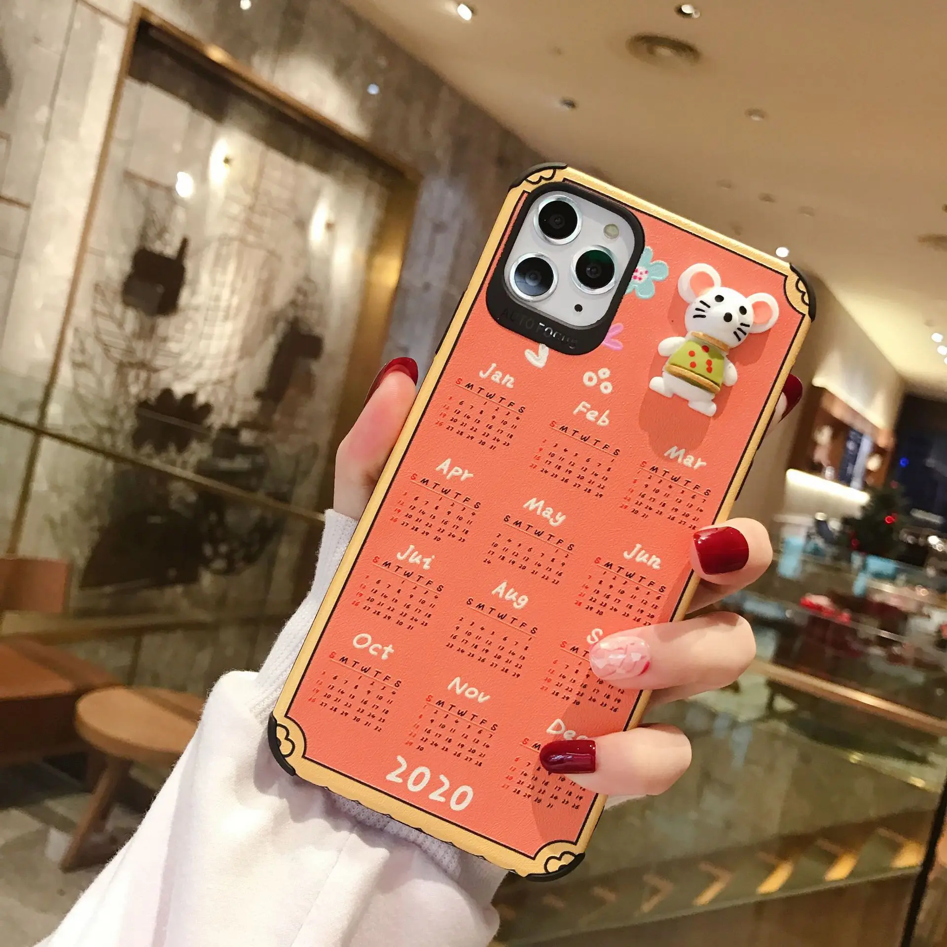 Чехол для IPhone 8 также iPhone 7 Plus X 11 милый чехол телефона с 3D рисунком китайский