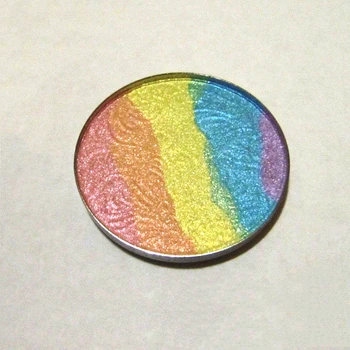 

Mineral Rainbow Highlighter Powder Face Makeup Palette Contour Shine Soft Sleek Highlighter Bronzer Cosmetics TSLM1