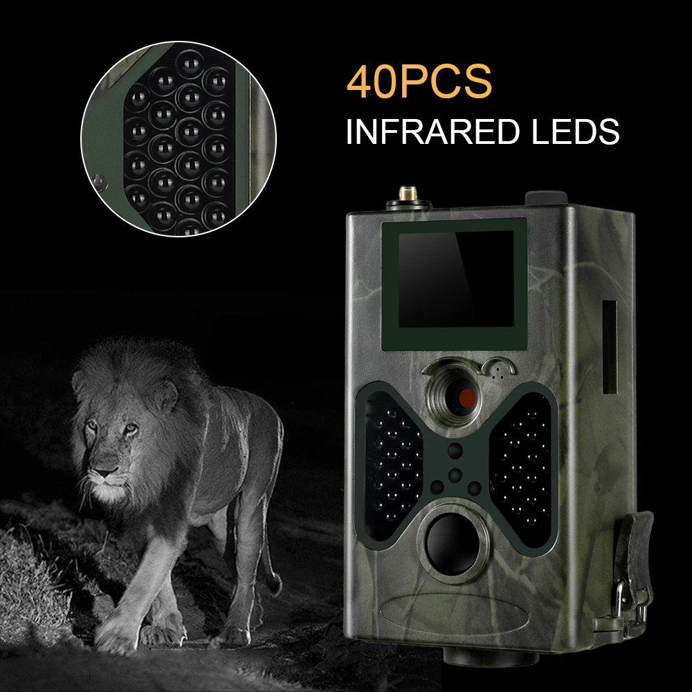 16MP 1080P 4G Hunting Game Camera Wild Hunting Trail Camera Wildlife Scouting Camera with PIR Sensor Infrared Night Vision