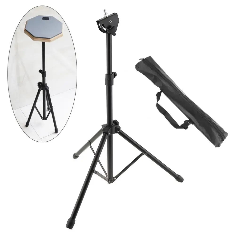 

Drum Stand Full Metal Aluminum Alloy Adjustment Foldable Floor Drum Stand Holder with Carry Bag for Jazz Snare Dumb Drum