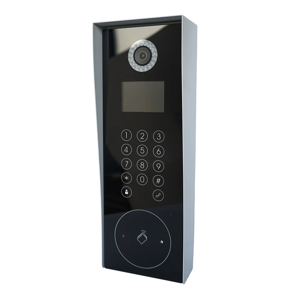Hik HD видео контроль доступа DS-KD8102-V Видео дверной станции, нажмите кнопку, IC карта; пароль открытой двери;