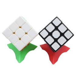 Branco profissão cubo mágico plástico estranho creative ansiedade e alívio do estresse brinquedos educativos menino gtj50