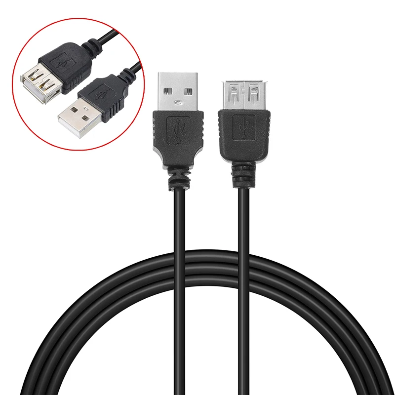 USB кабель-удлинитель Супер Скоростной USB 2,0 кабель для мужчин и женщин USB 2,0 удлинитель Кабель для зарядки и передачи данных Шнур