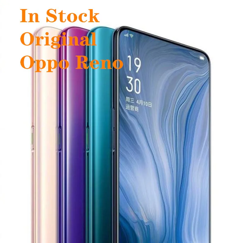 OPPO Reno смартфон 6," Snapdragon 710 Поддержка NFC 2340*1080 Восьмиядерный 3 камеры 48MP+ 5MP 3765mAh отпечаток пальца ID