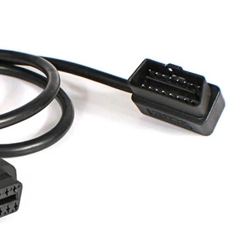 OBDII OBD 2 16Pin OBD2 16 Pin 1 в 3 Мужской три L Тип Женский Для elm327 трансферкар диагностический соединительный кабель