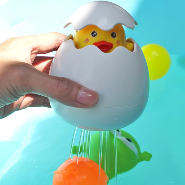 Детские игрушки для ванной спрей для воды игра яичная раковина дети Ванная комната Душ игрушки дизайн