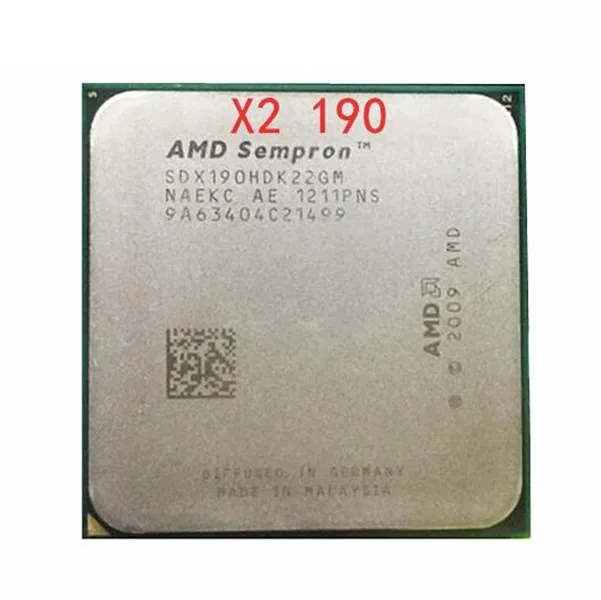 Бесплатная доставка AMD X2 190 разъем FM3 2 5 ГГц 45 нм TDP 65 Вт SDX190HDK22GM двухъядерный
