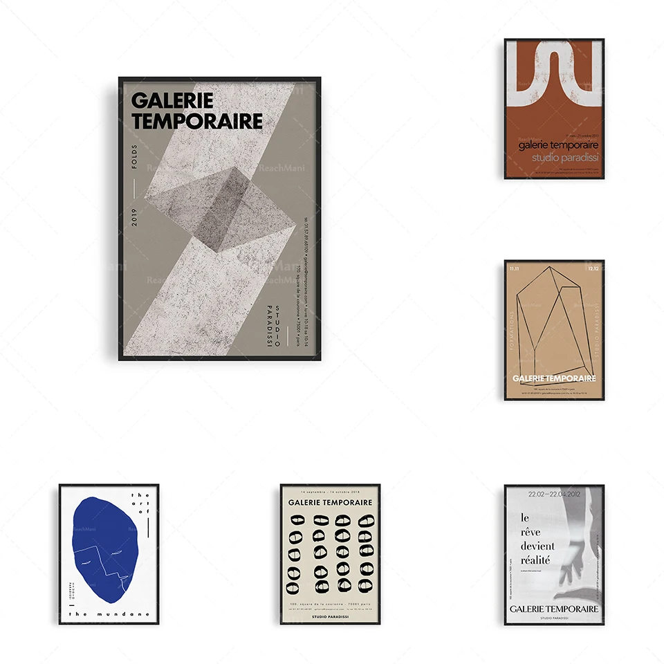 Affiche contemporaine Giclee art prints, abstract wall decoration, Scandinavian art prints, classic gallery posters, secular art