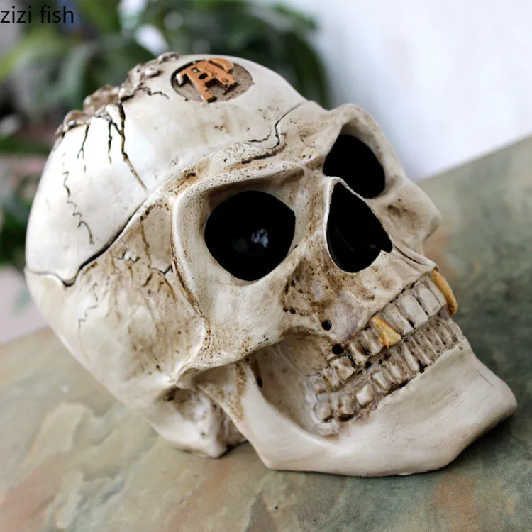 Skeleton пепельница, модная с крышкой, креативная Экологическая защита, резиновая пепельница, украшение для гостиной, подарок