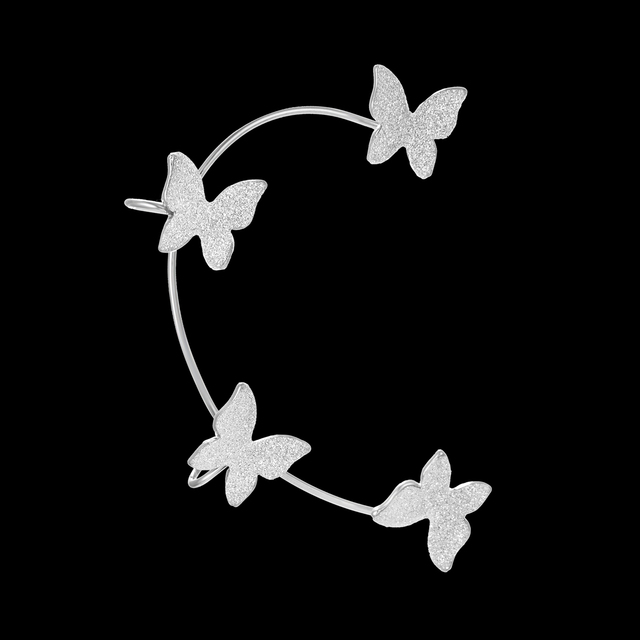 Ear Clip Earrings Non-Piercing Fake Cartilage Ear Cuff Fashion Women Copper Sticker Earring Girls Party Jewelry Gifts