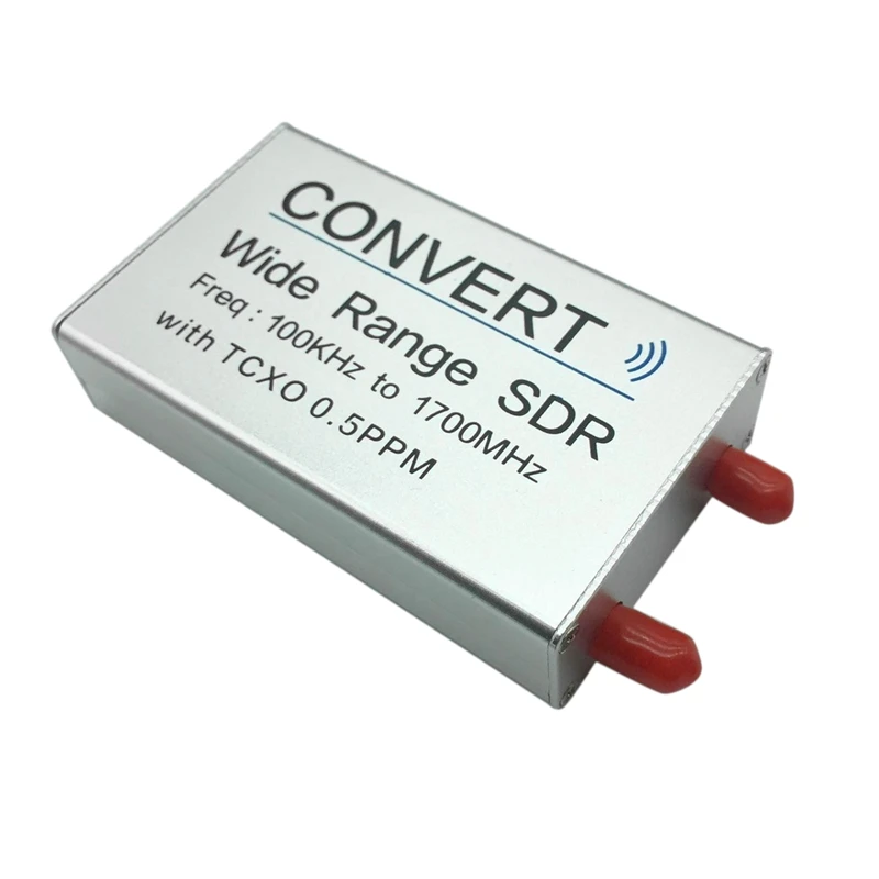 Топ Usb Rtl Sdr приемник 100 кГц-1,7 ГГц Полнодиапазонный Uv Hf Rtl-Sdr тюнер Поддержка вверх-конвертировать Winth Rtl2832U Txco 0.5Ppm Sma N30