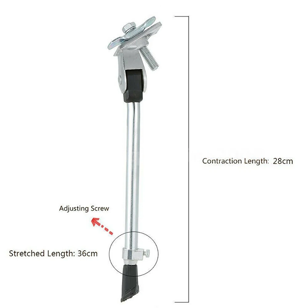 Горный велосипед велосипедный Цикл MTB Kick Stand Brace Kickstand с резиновой ножкой велосипедные стойки регулируемые практичные прочные инструменты
