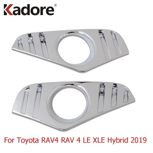 Для Toyota RAV4 RAV 4 Adventure Limited LE XLE Hybrid 2019 2020 хромированный передний противотуманный